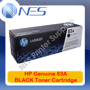 HP Genuine #83A BLACK Toner Cartridge for LaserJet Pro MFP M125/M127/M201/M225 [CF283A] 1.5K